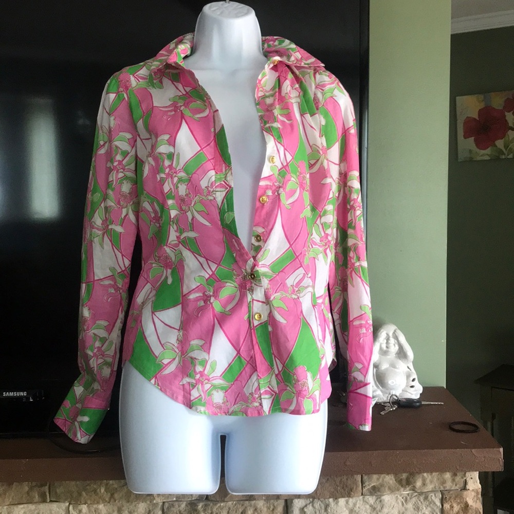 Lilly Pulitzer floral top